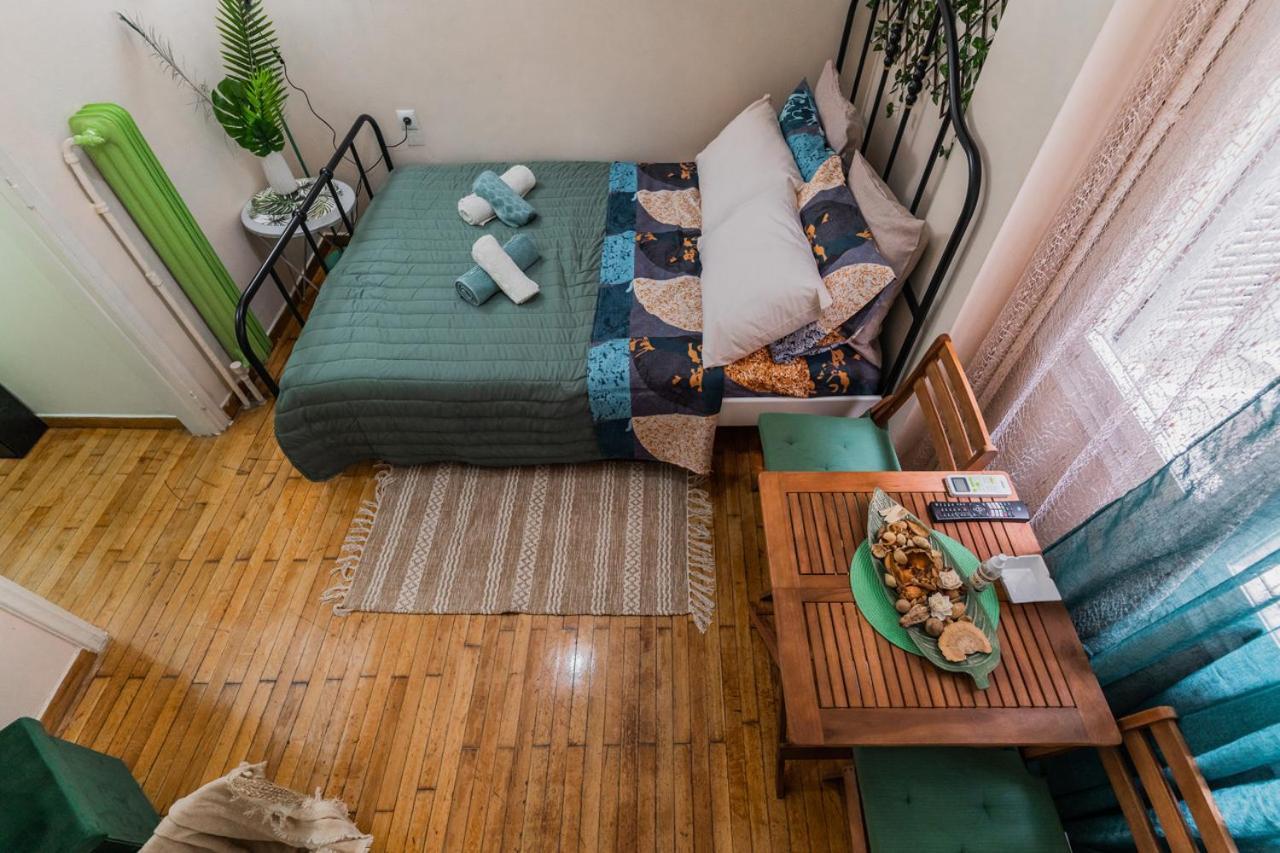 Green Boho Apartment Athen Eksteriør bilde