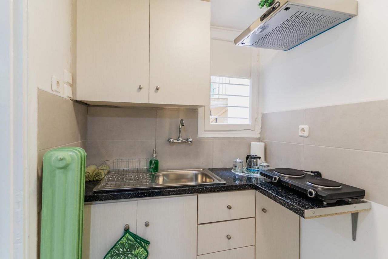 Green Boho Apartment Athen Eksteriør bilde