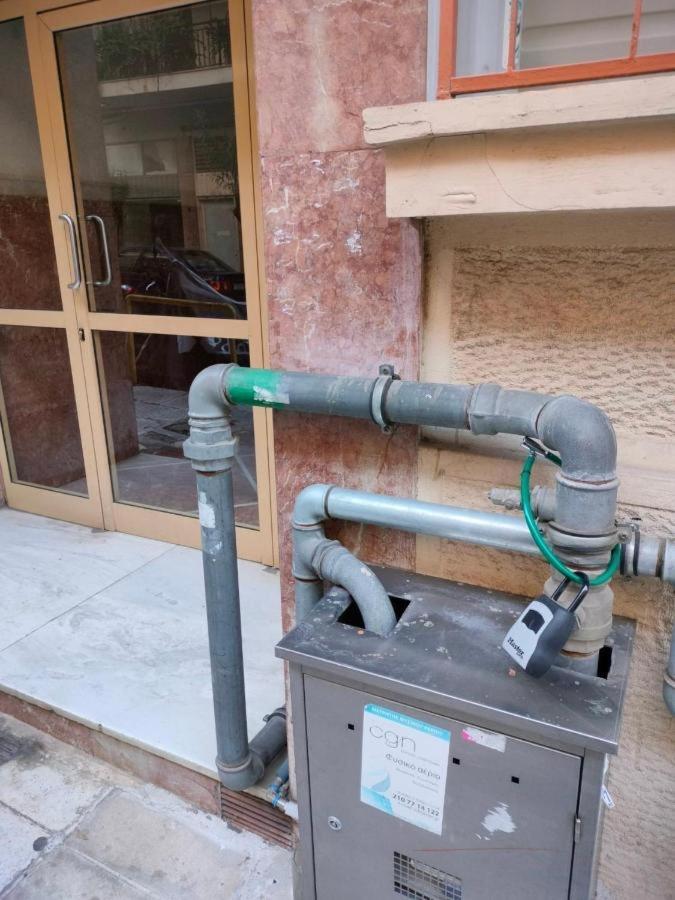 Green Boho Apartment Athen Eksteriør bilde
